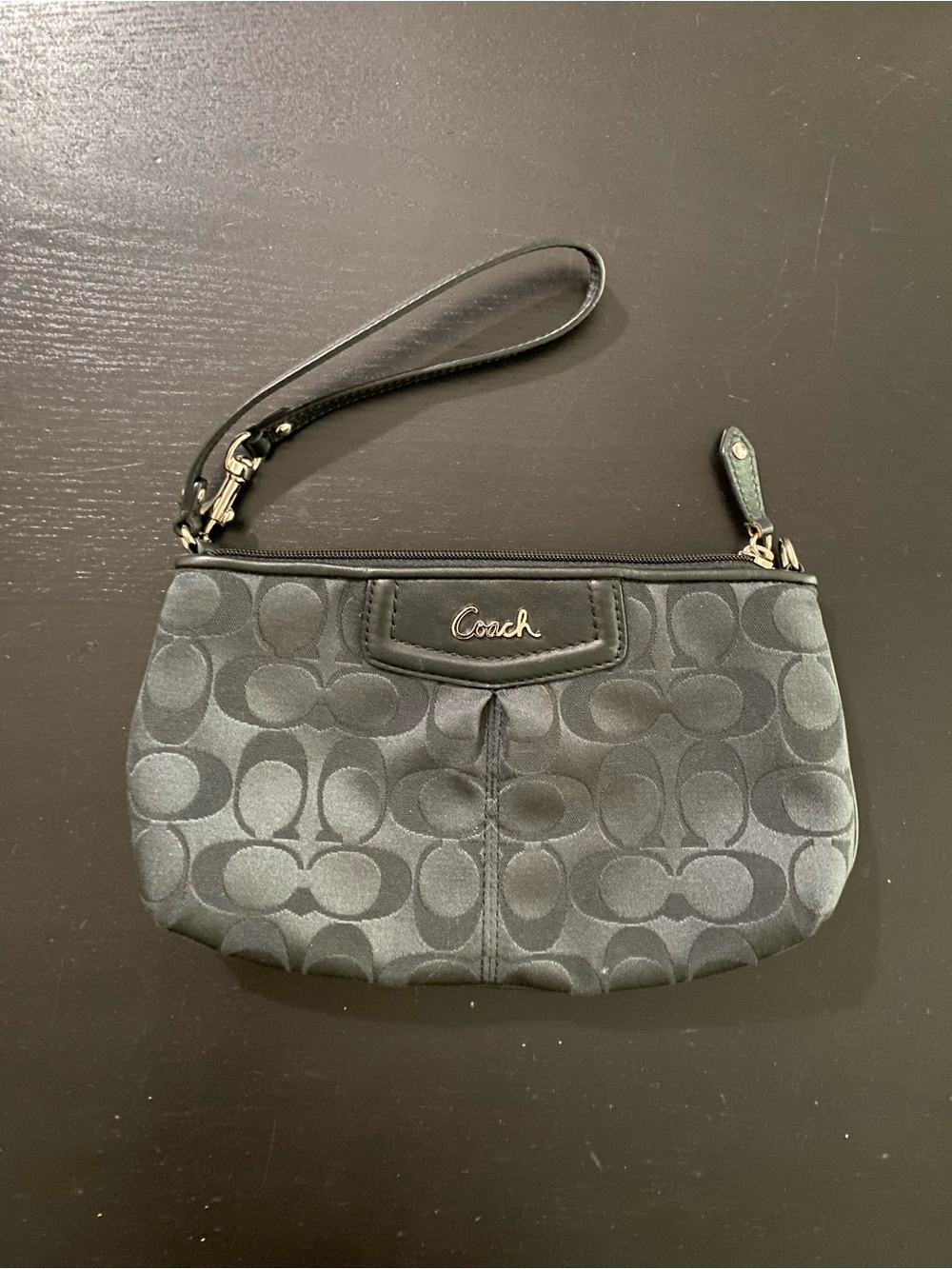 Coach Signature Wristlet